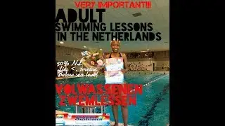 Adult Swimming Lessons in The Netherlands | A Kenyan Adult learning how to swim in The Netherlands