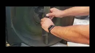 Como remover y reemplazar aspa o cuchilla de podadora de cesped Troy- Bilt