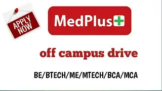 MedPlus is hiring for Trainee Software Engineer | BE/ BTech/ ME/ MTech/ BCA/ MCA | 2019/2020/2021