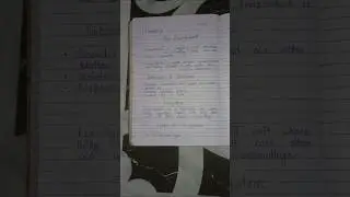 Biology Class 10th Chapter 5 Our Environment Complete Notes #exam #biology class #study notes