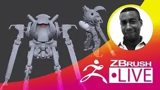 Tony Leonard - ZBrush for 2D Line Art & Illustration - Episode 15