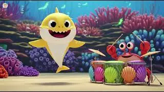 Happy Baby Shark and Friends 🦈🎉👶 | Fun Kids Song with Friends & Ocean Adventure 🌈🎵