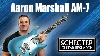 SCHECTER'S BEST SIGNATURE GUITAR? - Aaron Marshall Signature Review
