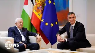FULL PRESSER: Spanish PM Sanchez Meets Palestinian President Abbas | Urgent Peace Talks | AC15