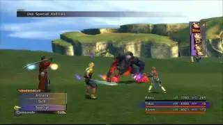 Final Fantasy X HD Remaster - Defeating Chimerageist Early