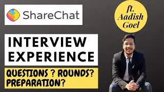 ShareChat Inteview Experience, Questions, Rounds, Preparation Tips 😎 | How to apply to ShareChat ? 🔥