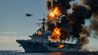 Killer Blow: Russian Su-33 Jets Sink Aircraft Carrier Full of High-Ranking Generals