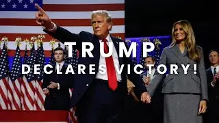 Trump declares victory in 2024 U.S. presidential election! l Athens Velasquez