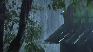 Ultimate Productivity Boost: Heavy Downpour Rain Sounds for Deep Study & Stress Reduction.