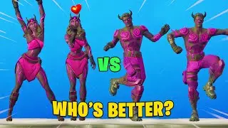 Fortnite Dance Battle: Darkheart vs Fallen Love Ranger (Dark Skins Battle)