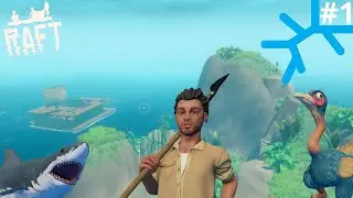 MES TOUT PREMIERS JOURS SUR RAFT EN COOP ( Raft ft Reeckzy - FR- #1 )
