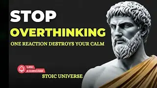 Overthinking Starts With This One Reaction | Stoic Insight
