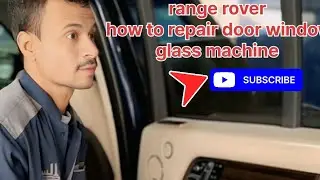 Autoglass how to repair door window glass machine car range rover #ytshortsvideo #youtubeshorts 