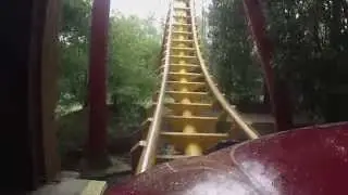 Grand 8 à Bellewaerde avec une Go pro