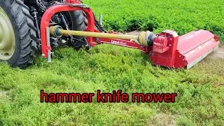YANMAR YT5113A + hammer knife mower