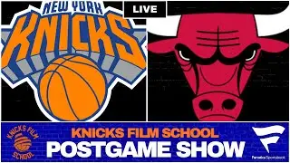 Knicks at Bulls -  Recap & Reaction | POSTGAME SHOW | Knicks Film School