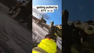 banter goes wrong [thin ice]🥶🥶 #atv #offroad #ice
