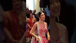 Beautiful Sangeet Dance Performance by the Bride and her Sister - Indian Wedding in Baltimore