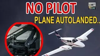 The Plane Spoke to ATC  and Landed Itself | Full ATC audio | Garmin Autoland first ever use