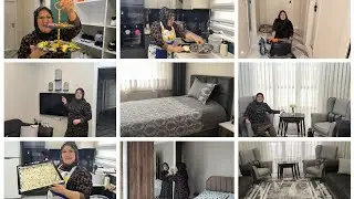 SALON TEMİZLİĞİM‼️ARDA'MIN ODASINI DEĞİŞTİRDİM💯MISIR UNUYLA FIRINDA BALIK🤌BUGÜN ENERJİ DOLUYUM😃