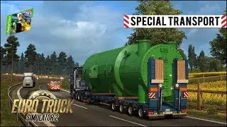 Euro Truck Simulator 2 - ТЯЖЕСТИ (Special Transport) - Вечерний стрим