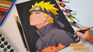 Drawing Naruto Uzumaki | Tutorial Step by Step (Part-3)