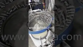 FD-30A Three-axis high precision thread rolling machine with vibration bowl. #automobile #machine