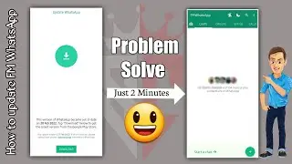 How to update FM WhatsApp in new version 2022 || FM WhatsApp ko new version main update kaise karein