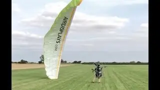 First flight on SkyJam Lizard electric PPG ePPG