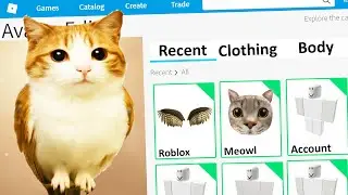 MAKING MEOWL a ROBLOX ACCOUNT