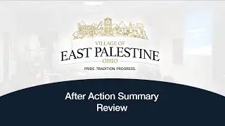 Train Derailment After-Action Review Presented