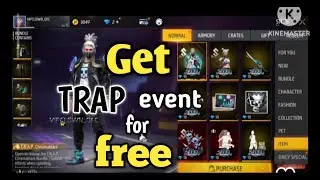 Get TRAP event items free | Trap event conform date | Free Fire |