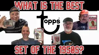 What Is The Best Topps Baseball Set Of The 50&rsquo;s? We Rank Them!