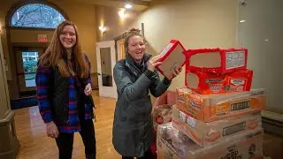 Linfield students embrace the season of giving