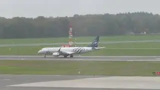 KLM (SkyTeam Livery) Embraer190 nach Amsterdam #HamburgAirport #KLM