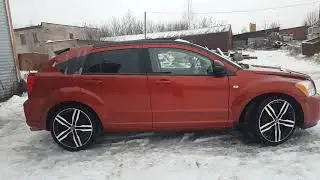 Обзор оранжевого Dodge Caliber SXT 2л вариатор