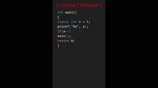 Coding Challenge || Problem Solving || C Programming