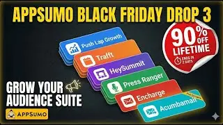 AppSumo Black Friday Drop 3: Grow Your Audience with 6 Marketing & Email Tools (Lifetime Deals)