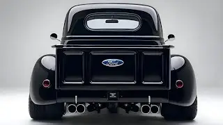 2025 Ford F-3 Vintage Pickup: A Timeless Beauty with Next-Gen Features!