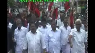 KARAIKUDI...MDMK PROTEST AGAINST BJP NATIONAL SECRETARY H,RAJA ON HIS COMMENTS ON VAIKO.