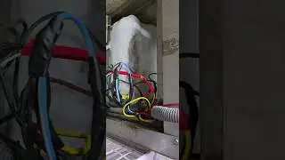 Full ice on coil ❄️⚠️ What&rsquo;s the fault here? Cold storage check-up in progress 🧊🔧