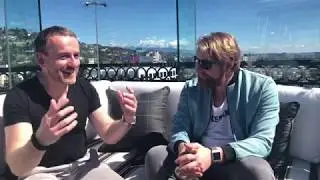 Axel R&uuml;ger & Hugh Welchman in Hollywood