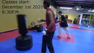 Kickboxing at Green's Karate