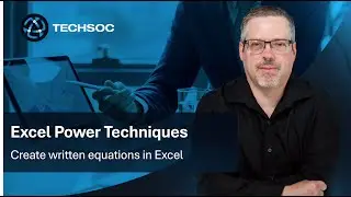 Add a written equation to a worksheet
