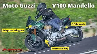 Moto Guzzi V100 Mandello im Test - ist das noch eine Guzzi?