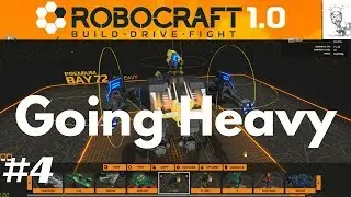 Robocraft 1.0 - #4  Going in Heavy | Chain Shredder and mech legs