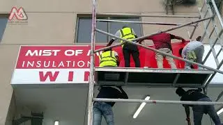 Outdoor Signage Installation | Mist of Miami LLC | How to install outdoor sign board ?