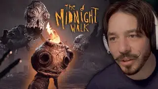 This Horror Game was made from CLAY and CARDBOARD! | The Midnight Walk (FULL GAME)