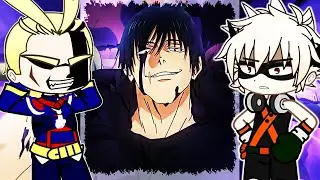 Class 1A react to Deku as Toji Fushiguro || Gacha React