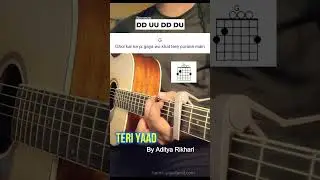 Teri Yaad by Aditya Rikhari #shorts